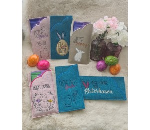 Stickserie ITH - Einsteckhüllen Ostern